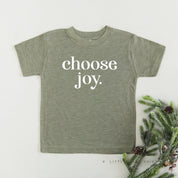 Classic Choose Joy - Child Tee Little Mama Shirt Shop
