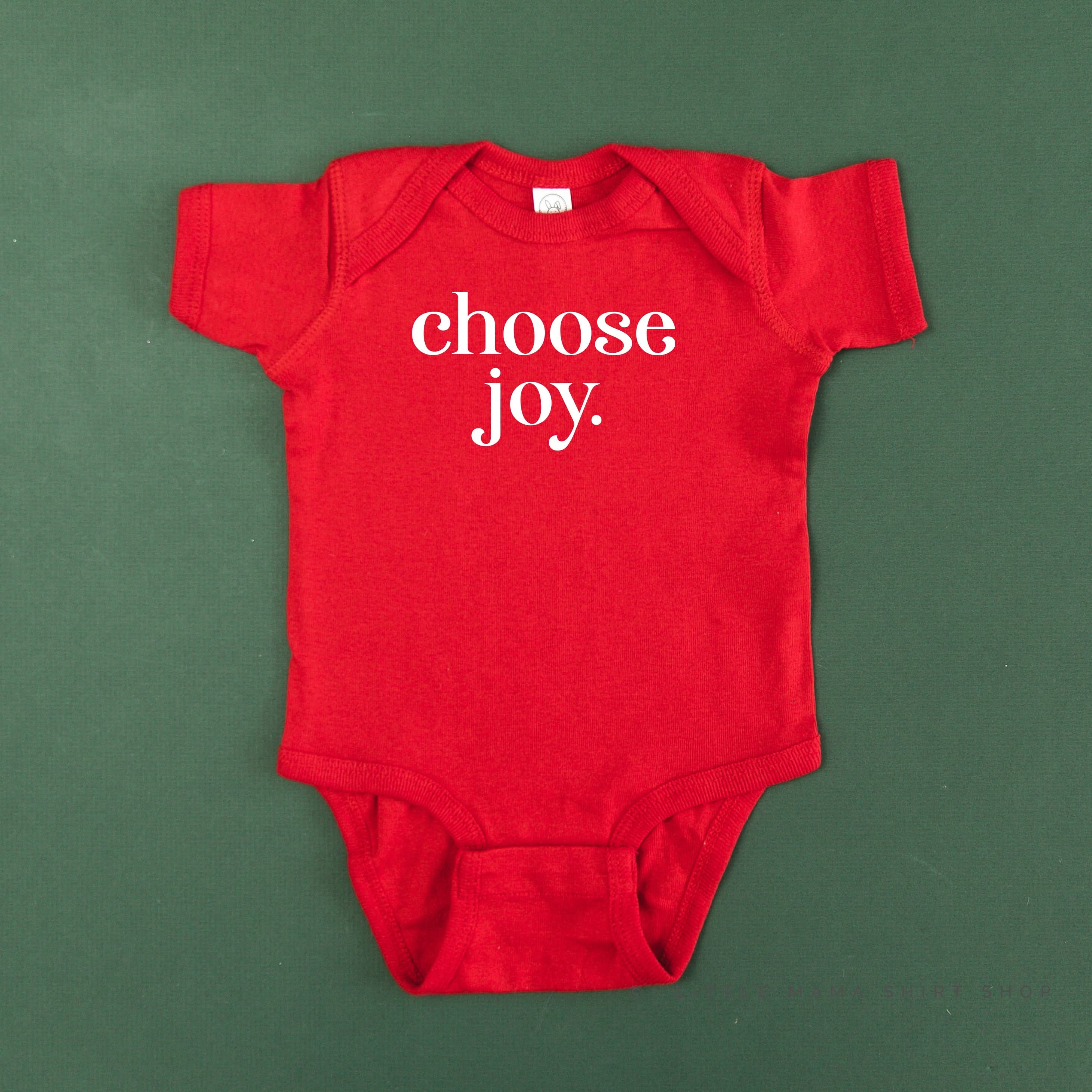 Classic Choose Joy - Child Tee Little Mama Shirt Shop