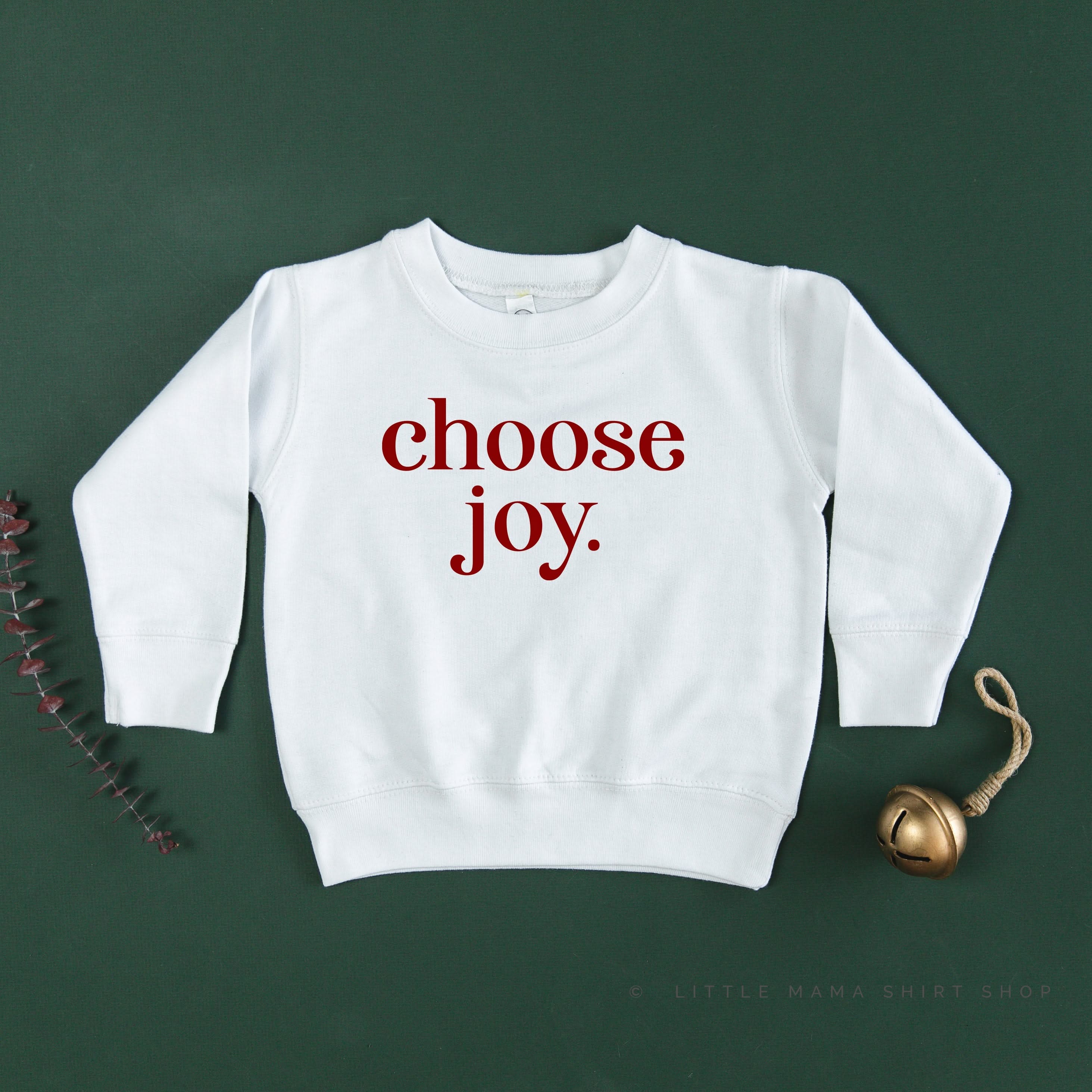 Classic Choose Joy - Child Sweater Little Mama Shirt Shop