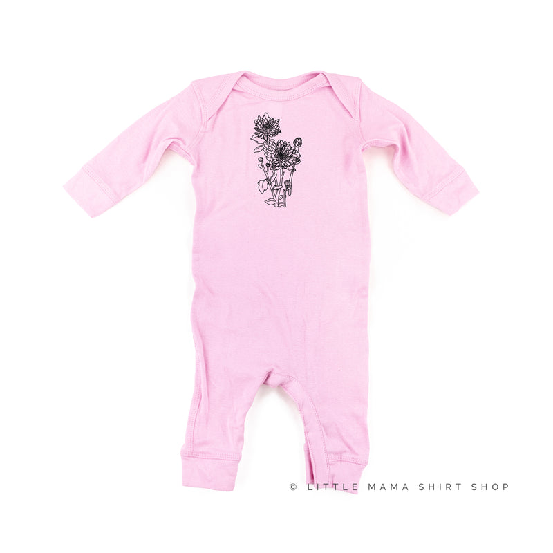 CHRYSANTHEMUM - One Piece Baby Sleeper