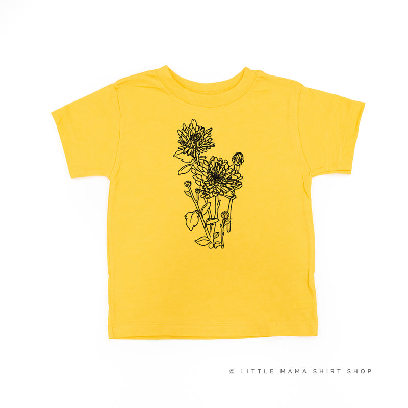 CHRYSANTHEMUM - Short Sleeve Child Shirt