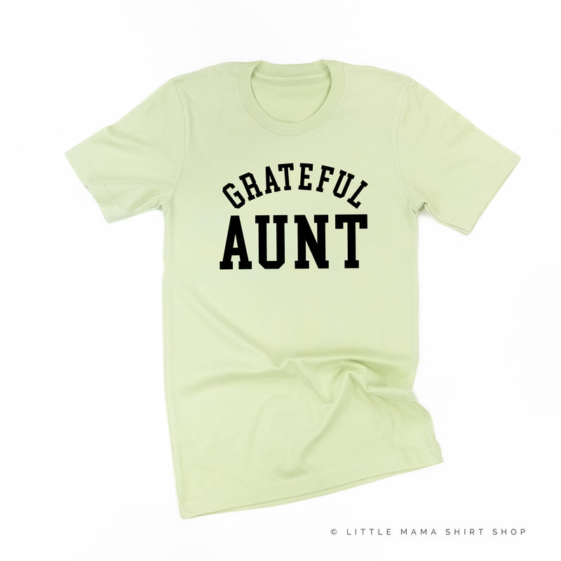 Grateful Aunt - (Varsity) - Unisex Tee