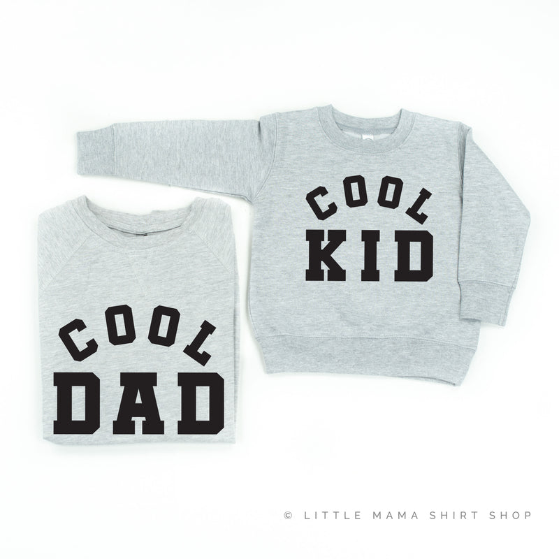COOL DAD / COOL KID - Set of 2 Matching Sweaters