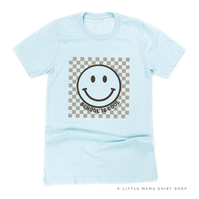 SCHOOL IS COOL (Smiley Face) - Unisex Tee
