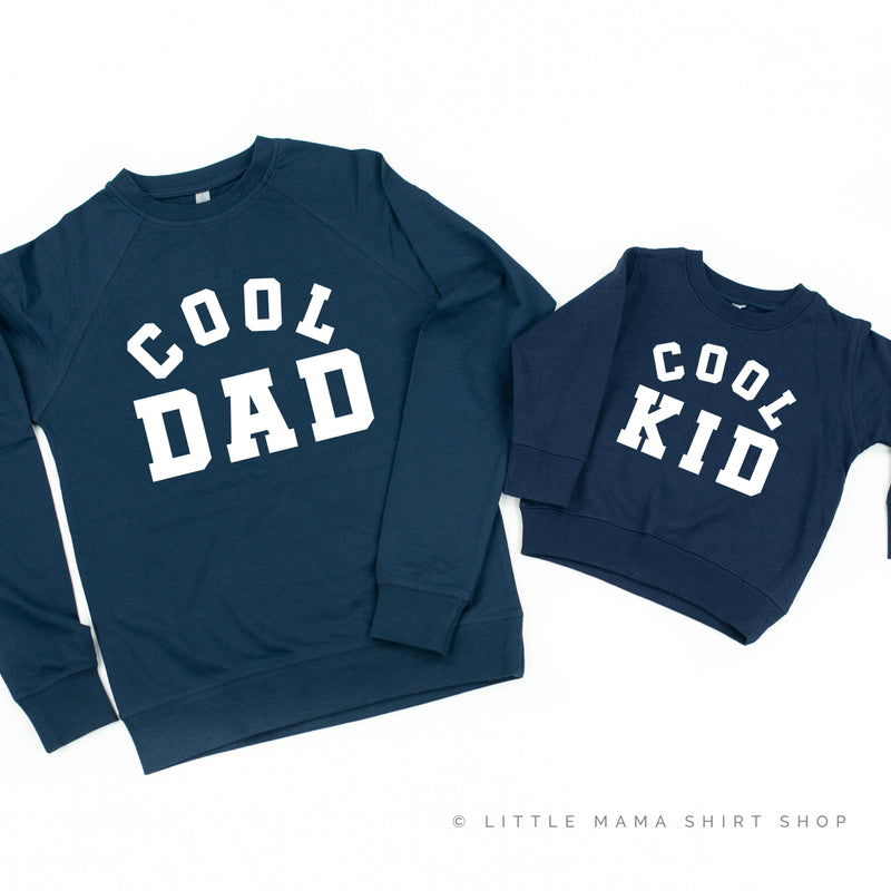 COOL DAD / COOL KID - Set of 2 Matching Sweaters