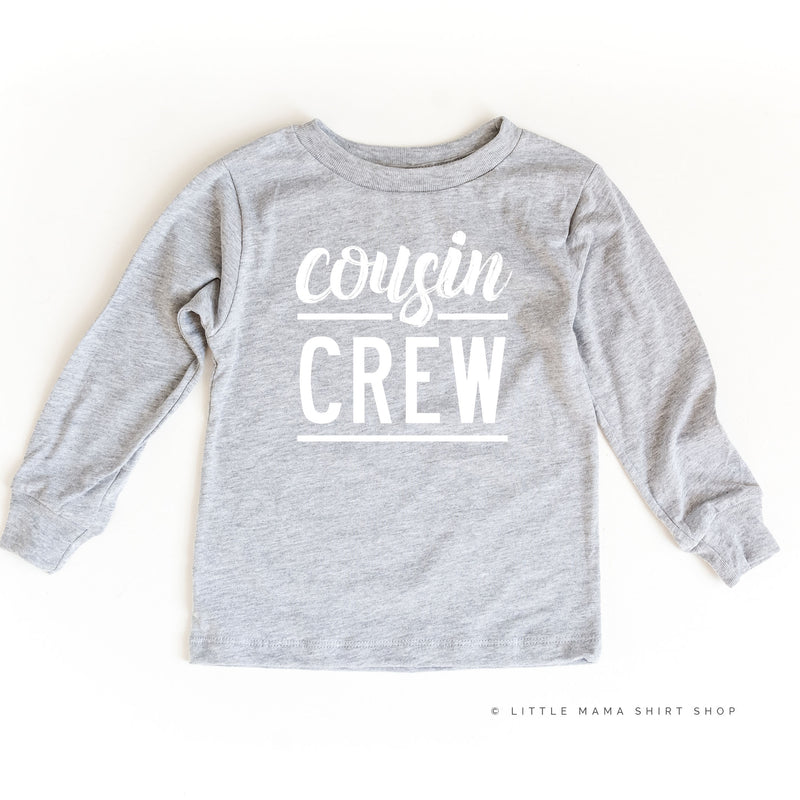 Cousin Crew - Design #1 - Long Sleeve Child Shirt