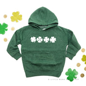 4 Shamrocks - Have a Lucky Day (f&b) - Child HOODIE Little Mama Shirt Shop