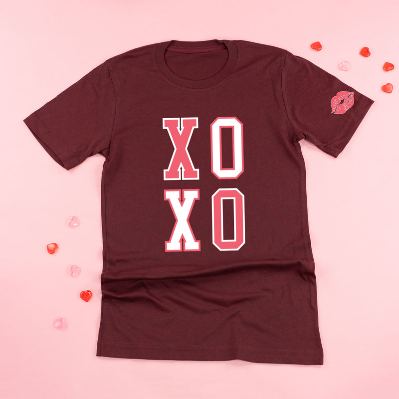 Varsity XOXO - Lips (sd) - Unisex Tee