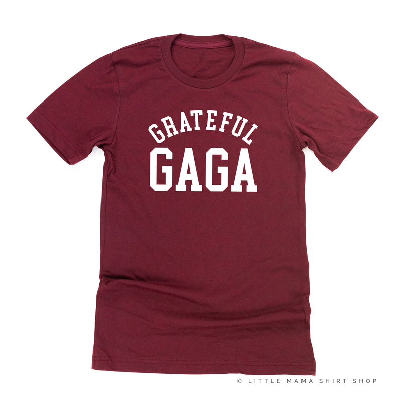 Grateful Gaga - (Varsity) - Unisex Tee