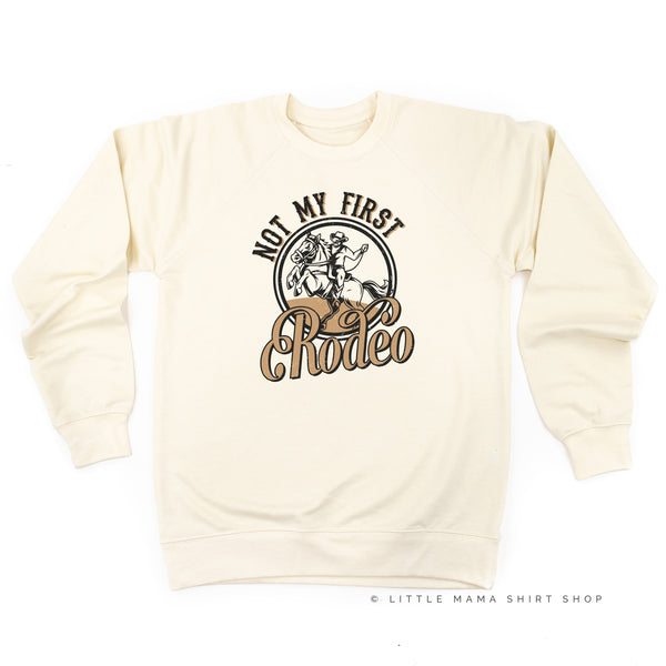 Not My First Rodeo - Distressed Design - Lightweight Pullover Sweater