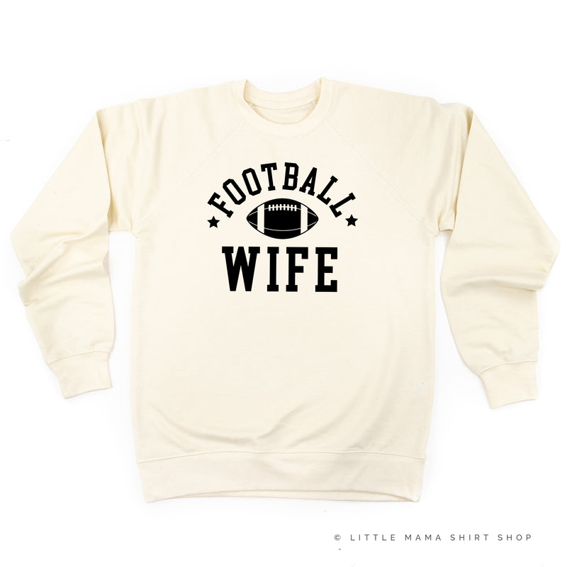 Football Wife (Stars) - Lightweight Pullover Sweater