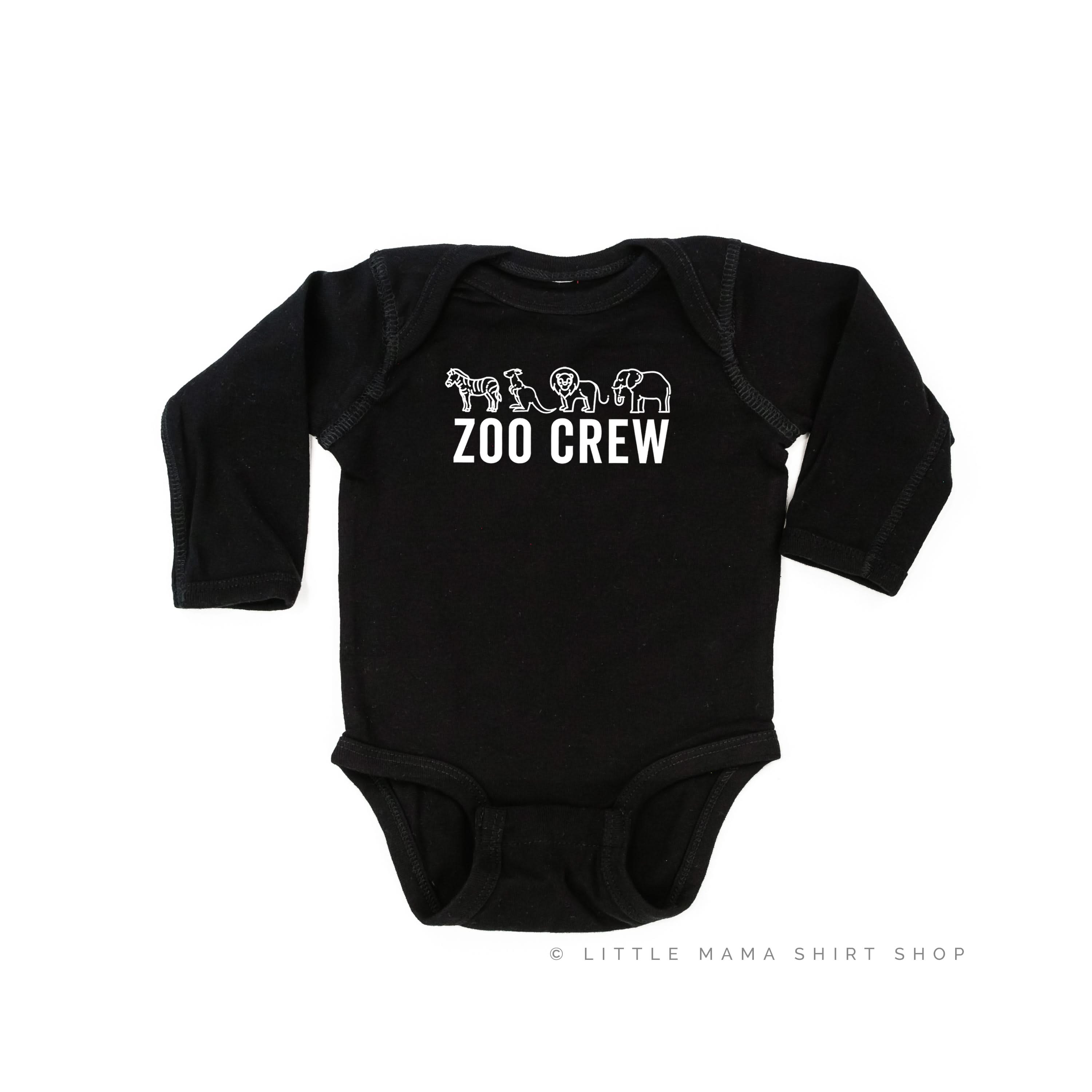 ZOO CREW - Long Sleeve Child Shirt Little Mama Shirt Shop