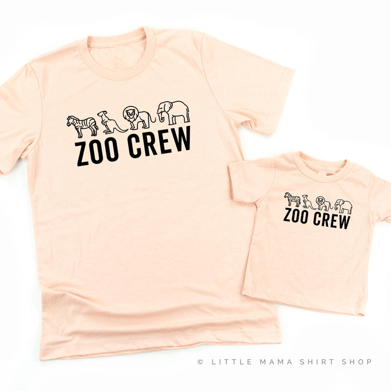 ZOO CREW - Set of 2 Matching Shirts