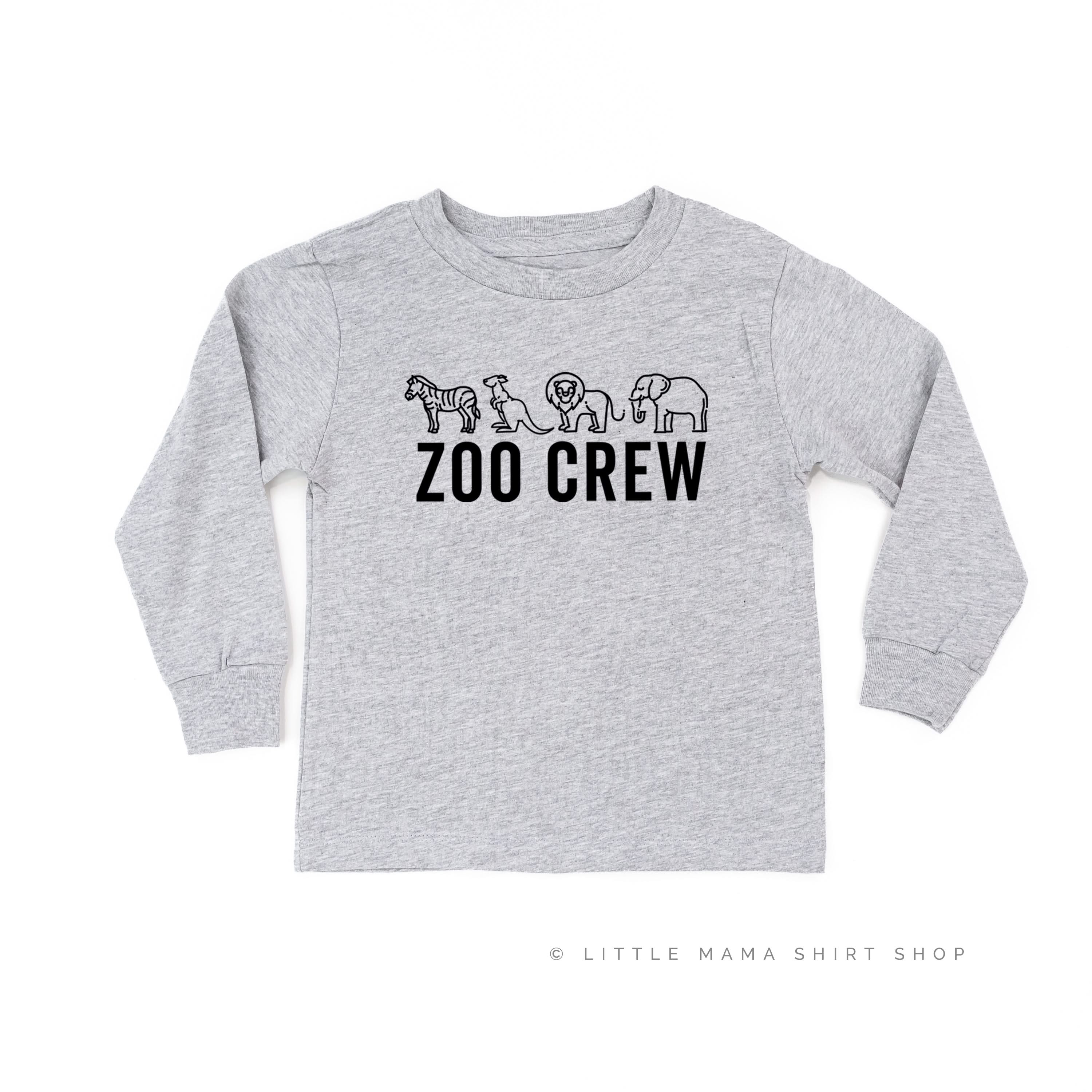 ZOO CREW - Long Sleeve Child Shirt Little Mama Shirt Shop