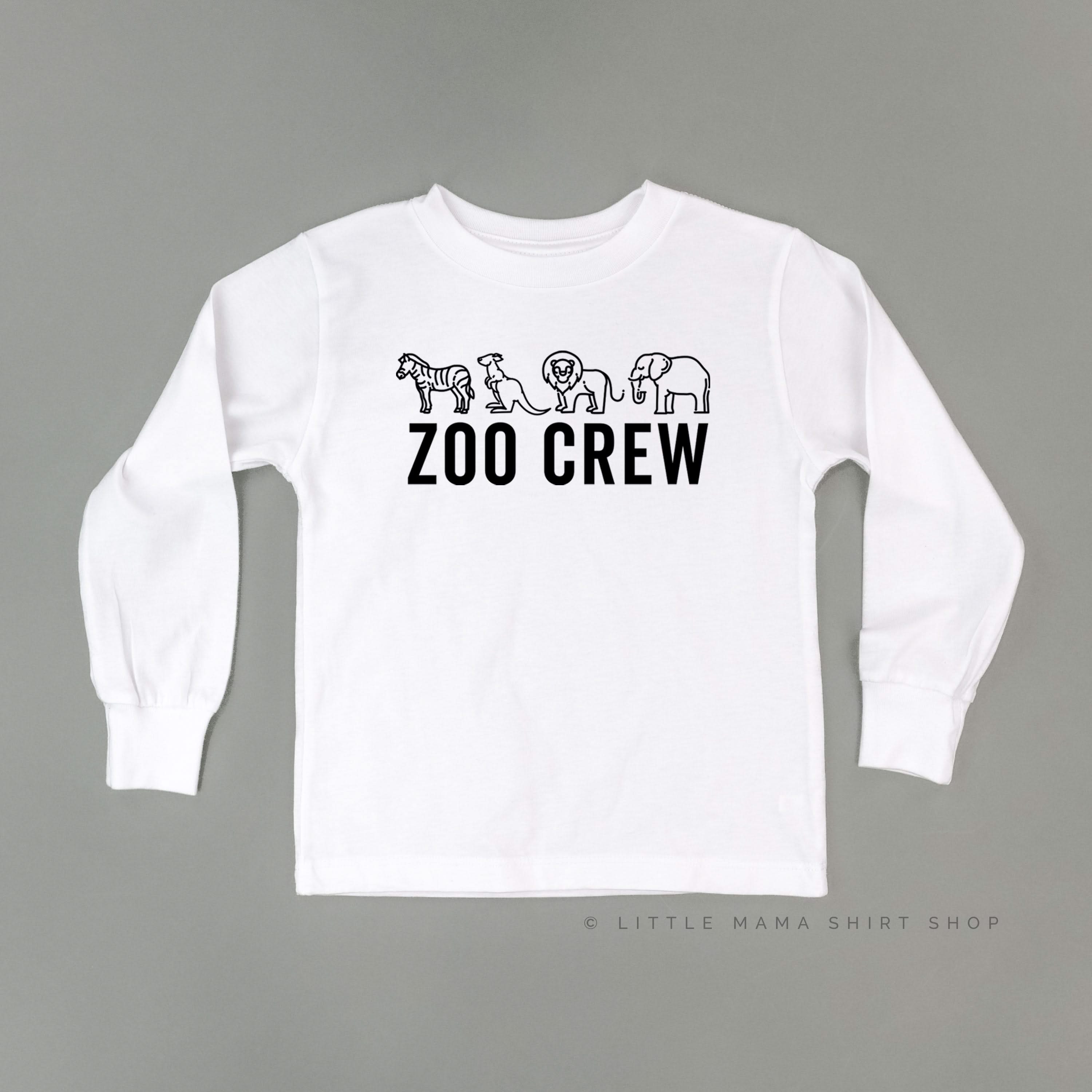 ZOO CREW - Long Sleeve Child Shirt Little Mama Shirt Shop