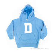 VARSITY INITIALS - Child Hoodie Little Mama Shirt Shop LLC