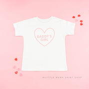 Daddy's Girl (Heart Around) - Child Tee Little Mama Shirt Shop