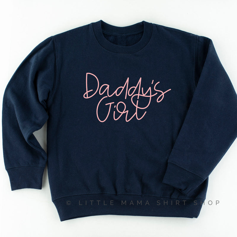 Daddy's Girl - Cursive - Child Sweater