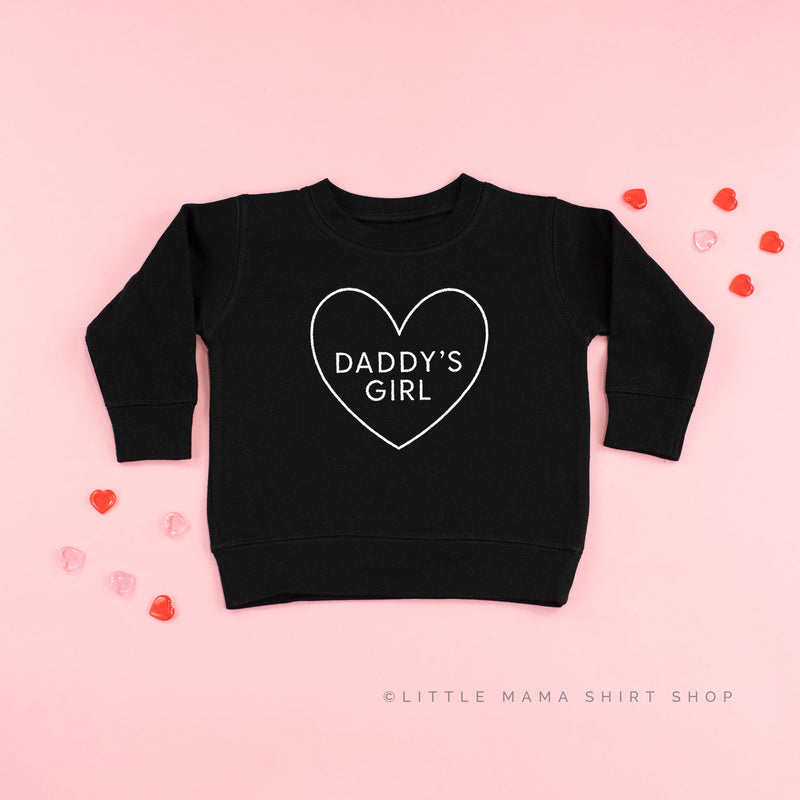 DADDY'S GIRL ♡ (Heart Around)  - Child Sweater