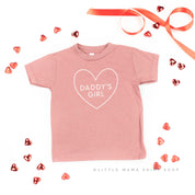 Daddy's Girl (Heart Around) - Child Tee Little Mama Shirt Shop