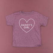 Daddy's Girl (Heart Around) - Child Tee Little Mama Shirt Shop