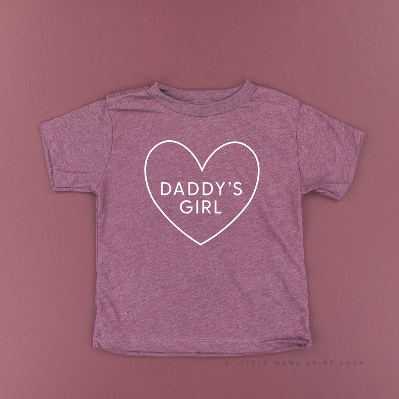 DADDY'S GIRL ♡ (Heart Around) - Short Sleeve Child Tee
