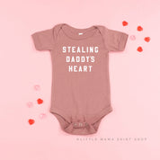 Stealing Daddy's Heart - Child Tee Little Mama Shirt Shop