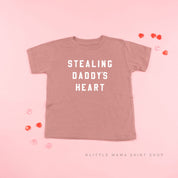 Stealing Daddy's Heart - Child Tee Little Mama Shirt Shop