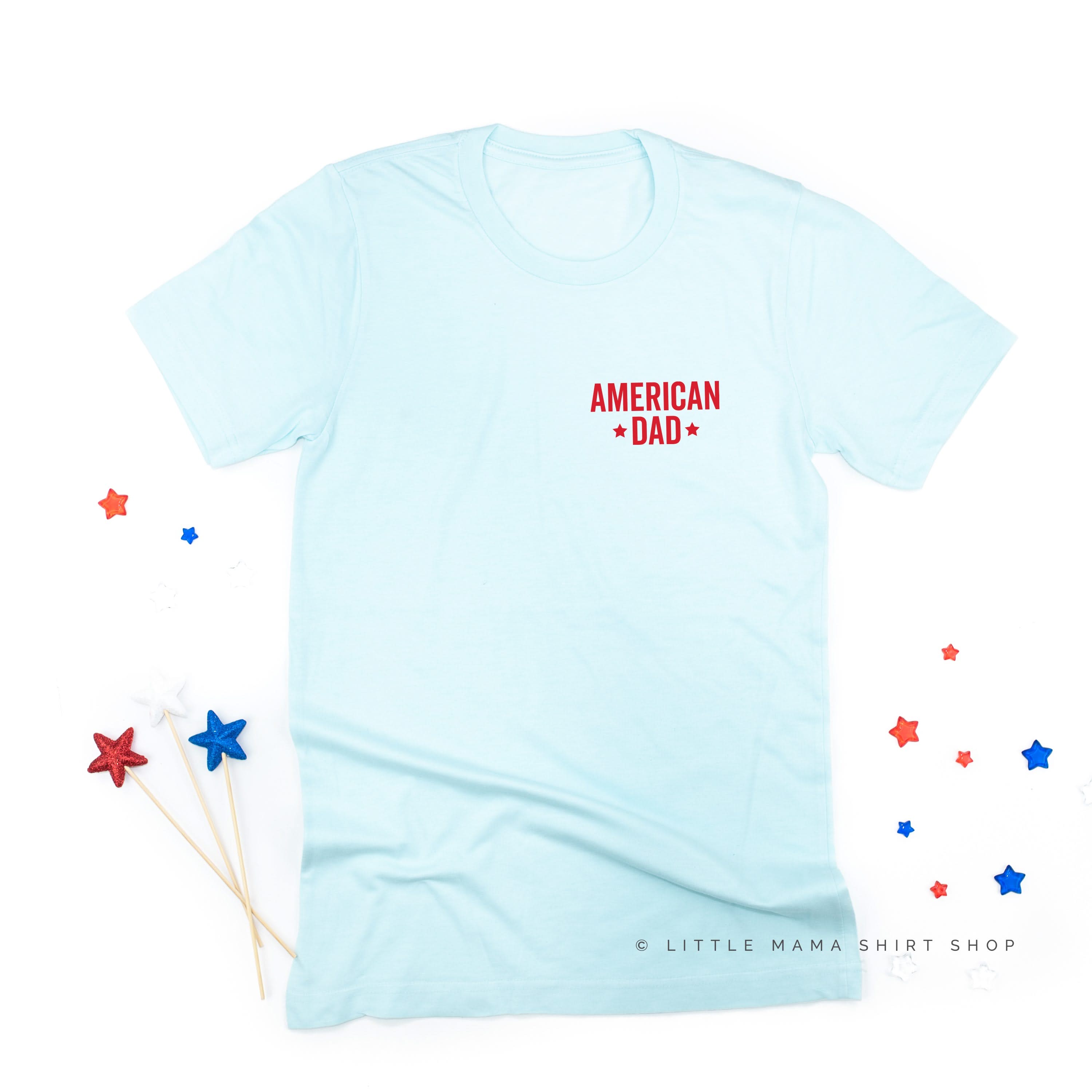 American Dad - Block (pocket) - Unisex Tee