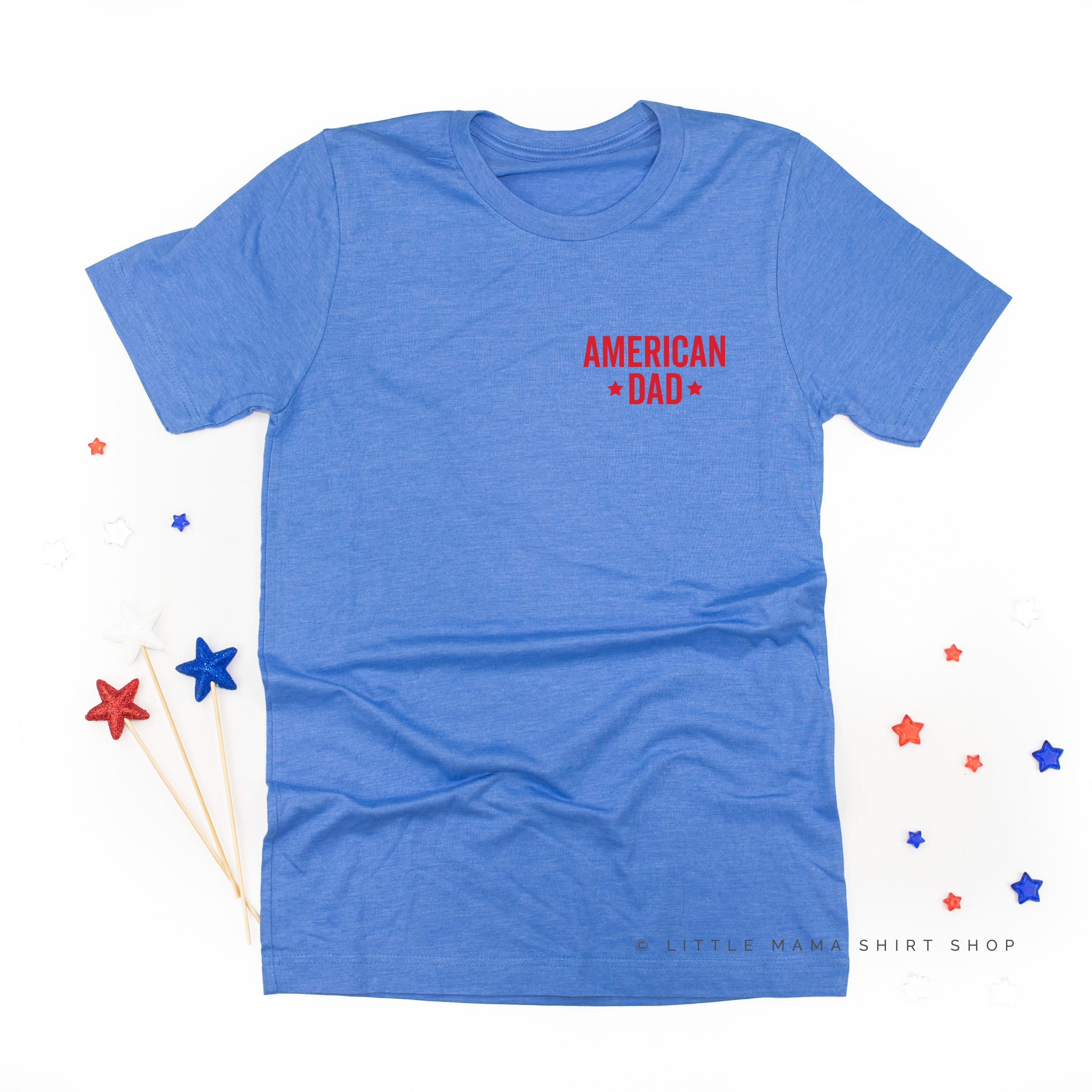 American Dad - Block (pocket) - Unisex Tee