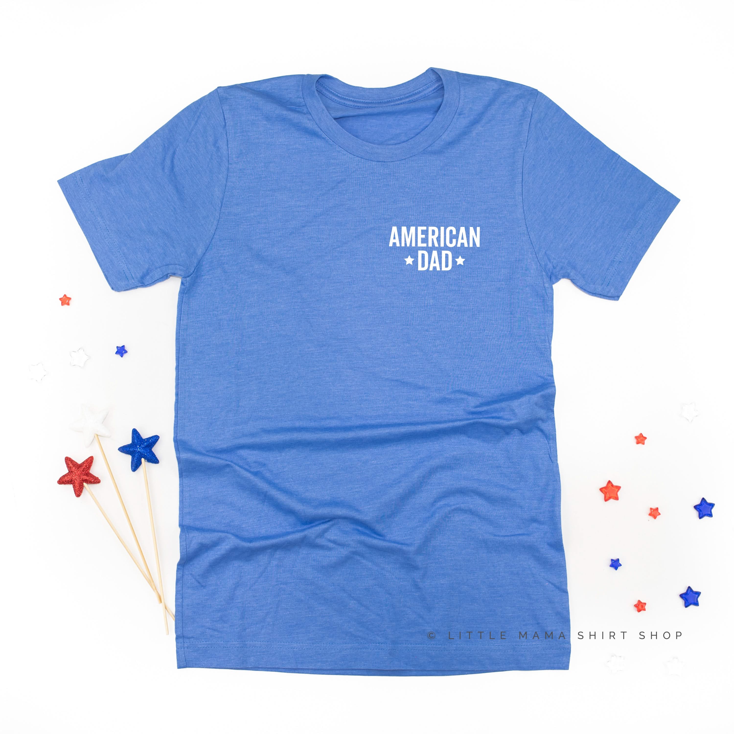 American Dad - Block (pocket) - Unisex Tee
