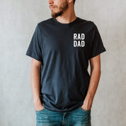 Rad Dad (Pocket Design) - Unisex Tee Little Mama Shirt Shop