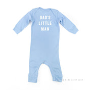 Dad's Little Man - One Piece Baby Sleeper Little Mama Shirt Shop