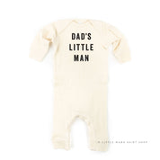 Dad's Little Man - One Piece Baby Sleeper Little Mama Shirt Shop
