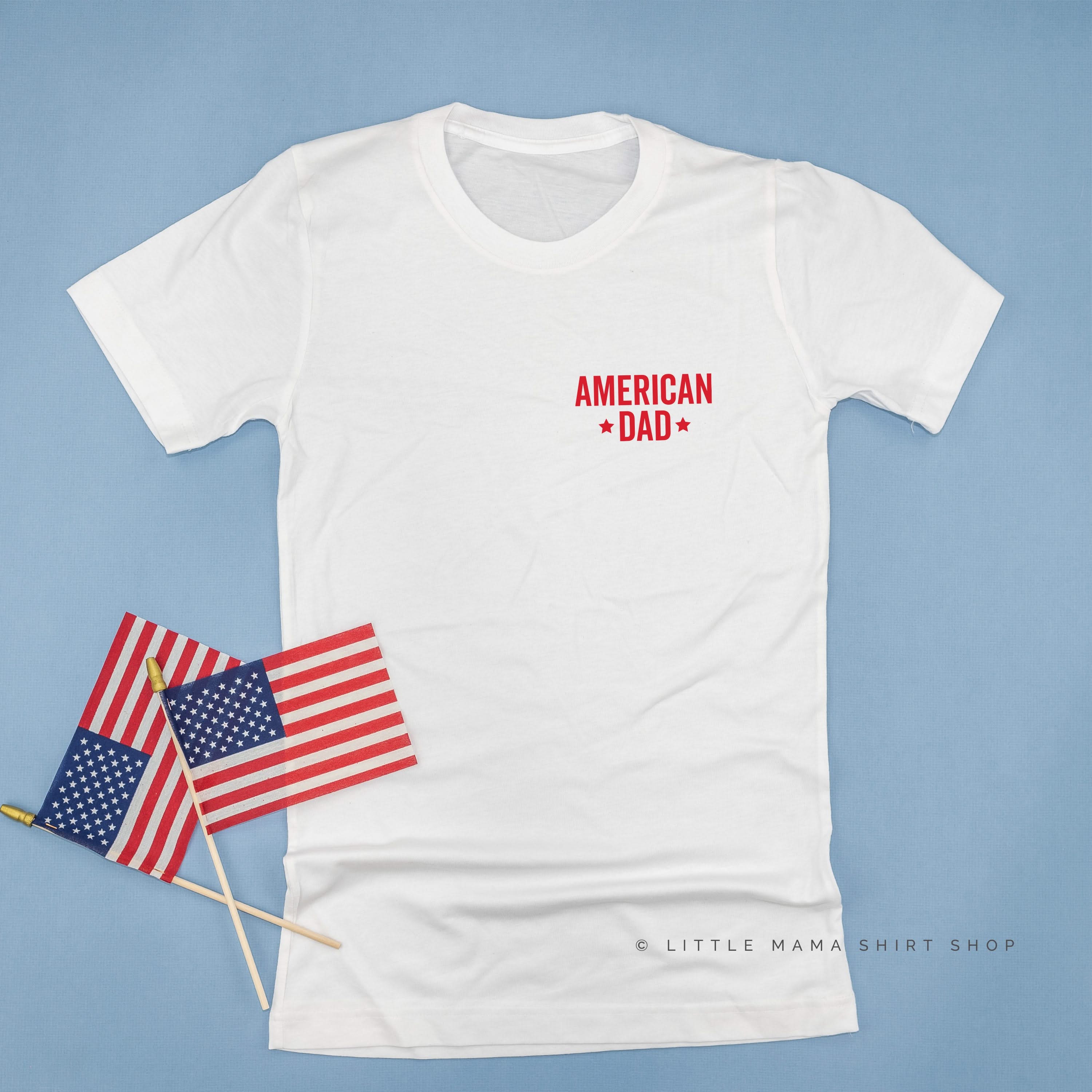 American Dad - Block (pocket) - Unisex Tee