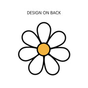 Daisy Girl - w/ Full Daisy on Back - Child Long Sleeve Tee Little Mama Shirt Shop