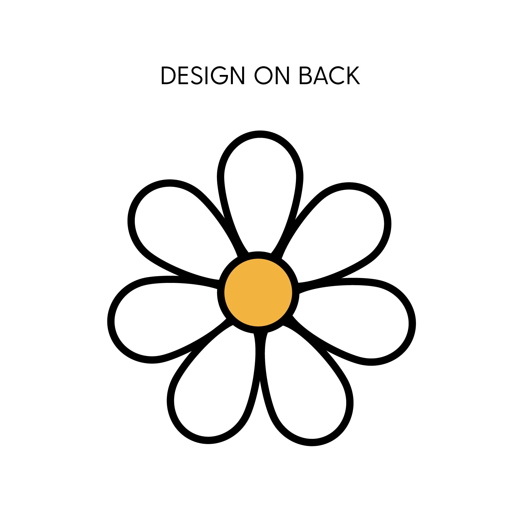 Daisy Girl - w/ Full Daisy on Back - Baby Sleeper Little Mama Shirt Shop