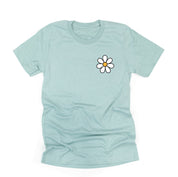 Pocket Daisy on Front w/ Have a Great Daysy on Back - Unisex Tee Little Mama Shirt Shop