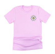 Pocket Daisy on Front w/ Have a Great Daysy on Back - Unisex Tee Little Mama Shirt Shop