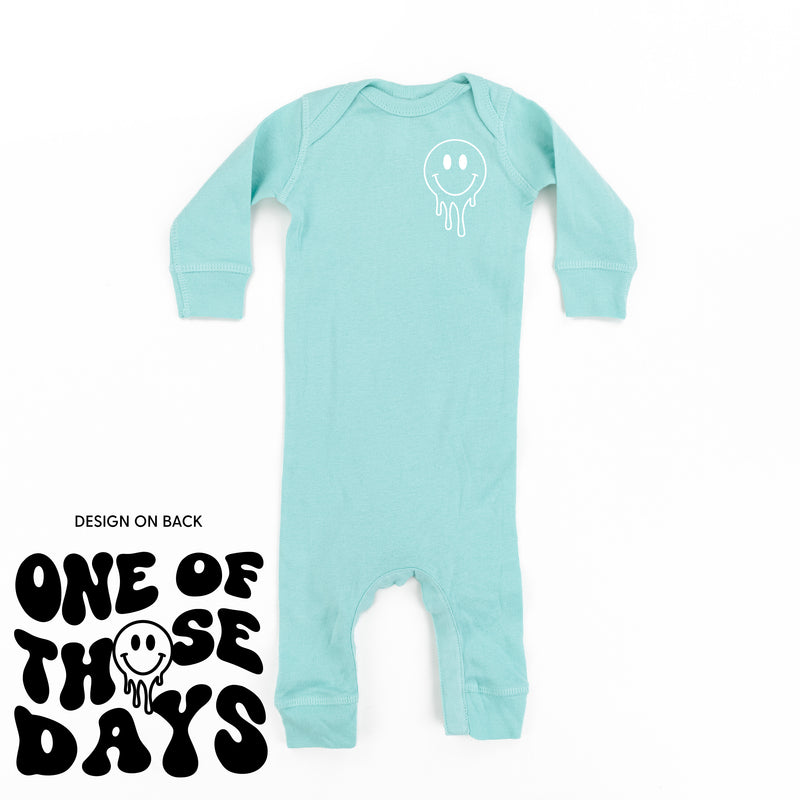 ONE OF THOSE DAYS - (w/ Melty Smiley) - One Piece Baby Sleeper