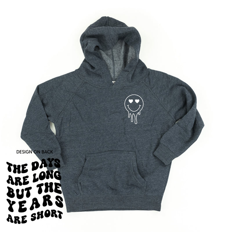 THE DAYS ARE LONG BUT THE YEARS ARE SHORT - (w/ Melty Heart Eyes) - Child  Hoodie