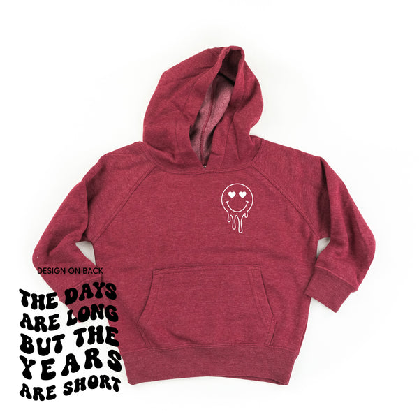 THE DAYS ARE LONG BUT THE YEARS ARE SHORT - (w/ Melty Heart Eyes) - Child Hoodie