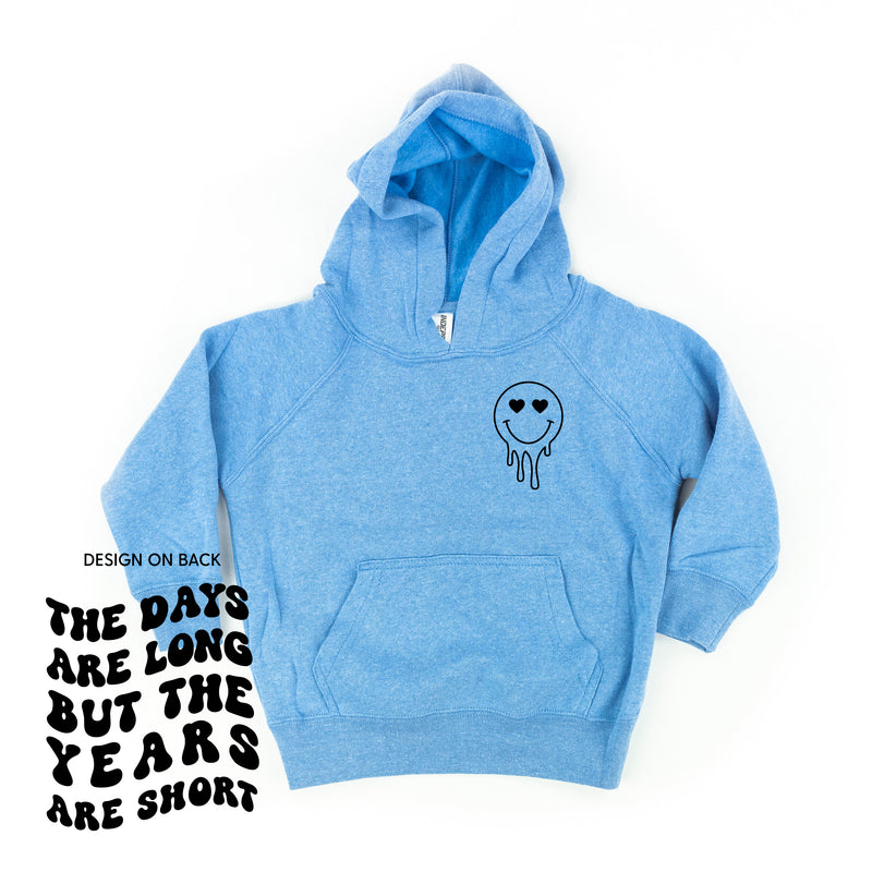 THE DAYS ARE LONG BUT THE YEARS ARE SHORT - (w/ Melty Heart Eyes) - Child  Hoodie