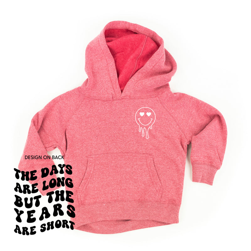 THE DAYS ARE LONG BUT THE YEARS ARE SHORT - (w/ Melty Heart Eyes) - Child  Hoodie