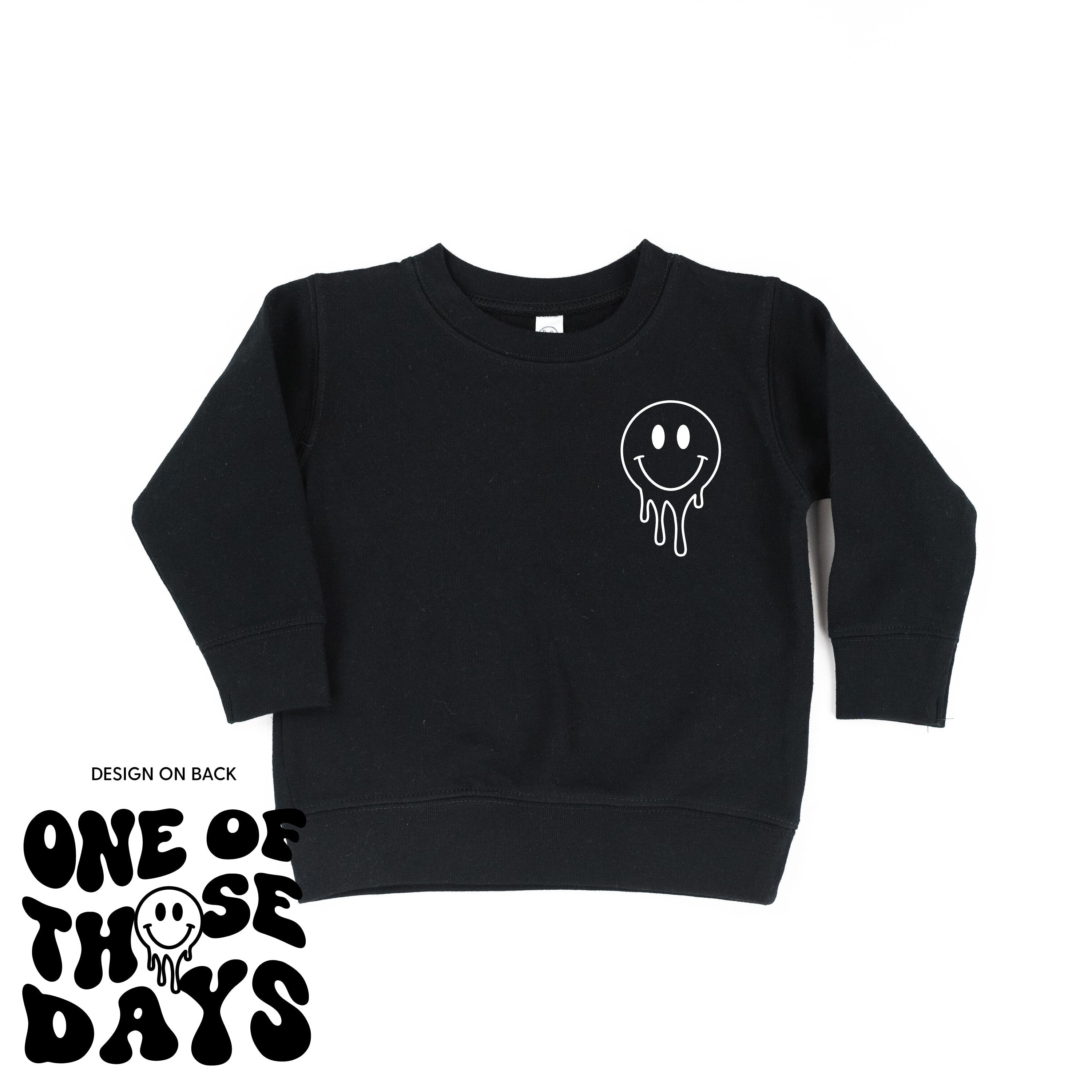 One Of Those Days - (w/ Melty Smiley) - Child Sweater Little Mama Shirt Shop