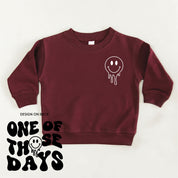 One Of Those Days - (w/ Melty Smiley) - Child Sweater Little Mama Shirt Shop