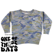 One Of Those Days - (w/ Melty Smiley) - Child Sweater Little Mama Shirt Shop