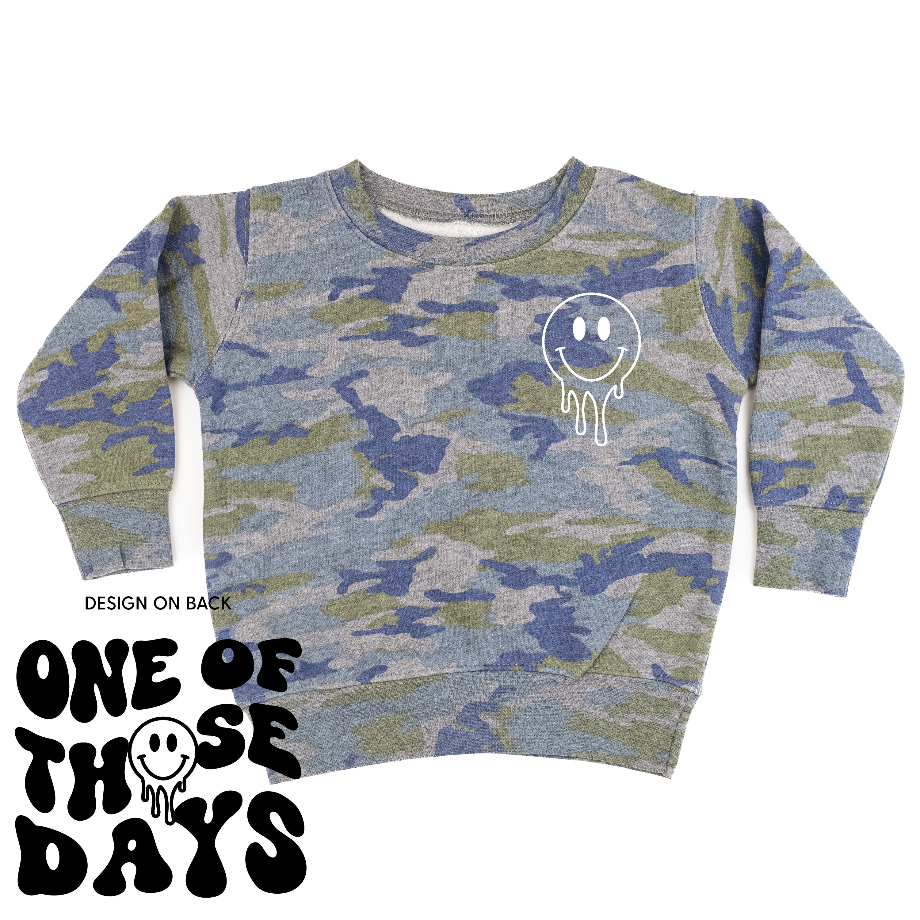 One Of Those Days - (w/ Melty Smiley) - Child Sweater Little Mama Shirt Shop