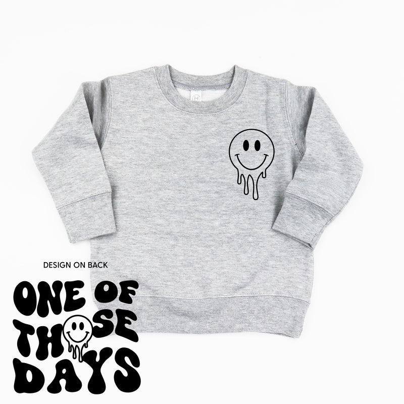 ONE OF THOSE DAYS - (w/ Melty Smiley) - Child Sweater