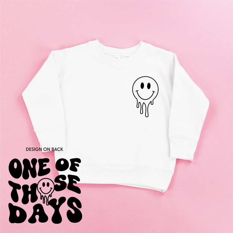 ONE OF THOSE DAYS - (w/ Melty Smiley) - Child Sweater